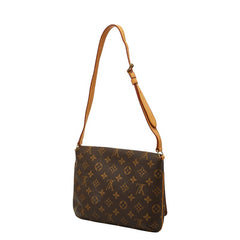 ルイ ヴィトン モノグラム ミュゼット タンゴ ショート ショルダーバッグ M51257 ブラウン PVC レザー レディース LOUIS VUITTON 【中古】