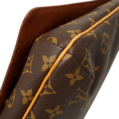 ルイ ヴィトン モノグラム ミュゼット タンゴ ショート ショルダーバッグ M51257 ブラウン PVC レザー レディース LOUIS VUITTON 【中古】