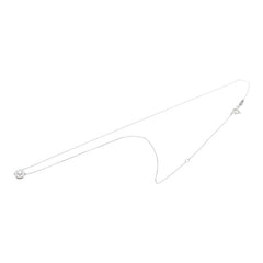 Pt900 プラチナ Pt850 プラチナ ダイヤ0.120ct エクセルコダイヤモンド フラワーモチーフ ペンダント ネックレス レディース 【中古】