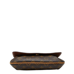 ルイ ヴィトン モノグラム ミュゼット タンゴ ショート ショルダーバッグ M51257 ブラウン PVC レザー レディース LOUIS VUITTON 【中古】