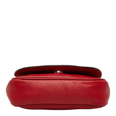 グッチ ソーホー インターロッキングG チェーンショルダーバッグ 323190 レッド レザー レディース GUCCI 【中古】
