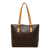 ルイ ヴィトン モノグラム カバピアノ トートバッグ ショルダーバッグ M51148 ブラウン PVC レザー レディース LOUIS VUITTON 【中古】