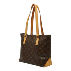 ルイ ヴィトン モノグラム カバピアノ トートバッグ ショルダーバッグ M51148 ブラウン PVC レザー レディース LOUIS VUITTON 【中古】