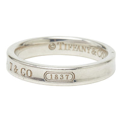 ティファニー 1837 ナロー リング 指輪 SV925 シルバー レディース TIFFANY&Co. 【中古】