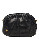 ディオール 斜め掛け ショルダーバッグ ブラック レザー レディース Dior 【中古】