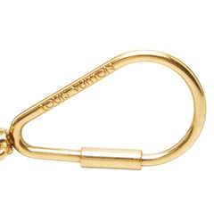 ルイ ヴィトン ポルトクレ ミニトラベル キーリング キーホルダー M65996 ゴールド メッキ レディース LOUIS VUITTON 【中古】