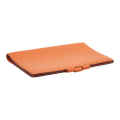 エルメス アジェンダ ヴィジョン 手帳カバー オレンジ系 ヴォーエプソン レディース HERMES 【中古】