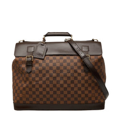 ルイ ヴィトン ダミエ ウエストエンドPM ボストンバッグ ショルダーバッグ 2WAY N41130 ブラウン PVC レザー レディース LOUIS VUITTON 【中古】
