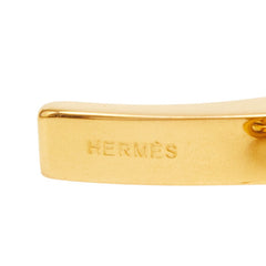 エルメス フィルー グローブホルダー 手袋ホルダー ゴールド メッキ レディース HERMES 【中古】