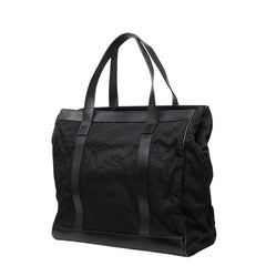 グッチ ハンドバッグ トートバッグ 002 3754 0404 ブラック ナイロン キャンバス レザー メンズ GUCCI 【中古】
