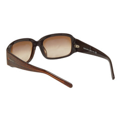 プラダ ロゴ サングラス SPR12H ブラウン プラスチック レディース PRADA 【中古】