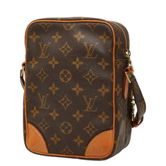 ルイ ヴィトン モノグラム アマゾン 斜め掛け ショルダーバッグ M45236 ブラウン PVC レザー レディース LOUIS VUITTON 【中古】