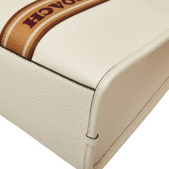 コーチ スミス トートバッグ ショルダーバッグ 2WAY CU997 チョーク マルチ レザー キャンバス レディース COACH 【中古】