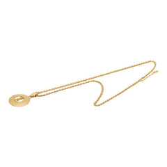 サンローラン ヴィンテージ YSLロゴ ネックレス ゴールド メッキ レディース SAINT LAURENT 【中古】