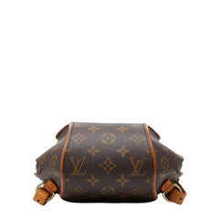 ルイ ヴィトン モノグラム エリプス サック アド リュック バックパック M51125 ブラウン PVC レザー レディース LOUIS VUITTON 【中古】