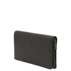 ジバンシー 4G ラウンドファスナー 長財布 ブラック レザー メンズ Givenchy 【中古】