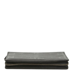 ジバンシー 4G ラウンドファスナー 長財布 ブラック レザー メンズ Givenchy 【中古】