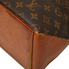 ルイ ヴィトン モノグラム カバ メゾ トートバッグ ショルダーバッグ M51151 ブラウン PVC レザー レディース LOUIS VUITTON 【中古】