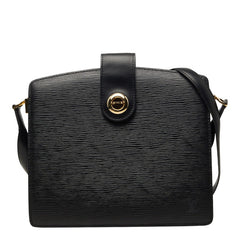 ルイ ヴィトン エピ カプチン ショルダーバッグ M52342 ブラック ノワール レザー レディース LOUIS VUITTON 【中古】
