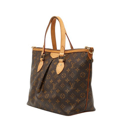 ルイ ヴィトン モノグラム パレルモPM ハンドバッグ ショルダーバッグ 2WAY M40145 ブラウン PVC レザー レディース LOUIS VUITTON 【中古】