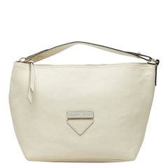 プラダ ワンショルダーバッグ ホワイト レザー レディース PRADA 【中古】