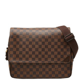 ルイ ヴィトン ダミエ シェルトンMM 斜め掛け ショルダーバッグ N41149 ブラウン PVC レザー レディース LOUIS VUITTON 【中古】