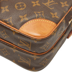 ルイ ヴィトン モノグラム アマゾン 斜め掛け ショルダーバッグ M45236 ブラウン PVC レザー レディース LOUIS VUITTON 【中古】
