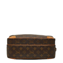 ルイ ヴィトン モノグラム ナイル ショルダーバッグ M45244 ブラウン PVC レザー レディース LOUIS VUITTON 【中古】