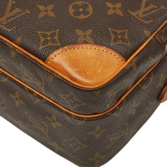 ルイ ヴィトン モノグラム ナイル ショルダーバッグ M45244 ブラウン PVC レザー レディース LOUIS VUITTON 【中古】