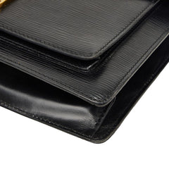 ルイ ヴィトン エピ モンソー ハンドバッグ ショルダーバッグ 2WAY M52122 ノワール ブラック レザー レディース LOUIS VUITTON 【中古】
