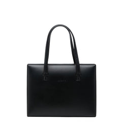 ロエベ ハンドバッグ ブラック レザー レディース LOEWE 【中古】