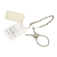 エルメス グローブホルダー チャーム シルバー メタル レディース HERMES 【中古】