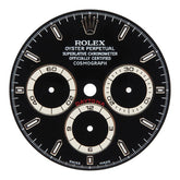 ロレックス デイトナ用 黒文字盤 エルプリメロ デイトナ ダイアル フェイス 腕時計 16520 メタル メンズ ROLEX 【中古】
