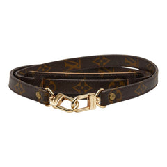 ルイ ヴィトン モノグラム ショルダーストラップ ブラウン PVC レディース LOUIS VUITTON 【中古】