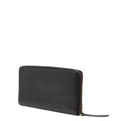 バレンシアガ クラシック コンチネンタル ラウンドファスナー 長財布 253036 ブラック レザー メンズ BALENCIAGA 【中古】