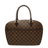 ルイ ヴィトン ダミエ サリア オリゾンタル ハンドバッグ N51282 ブラウン PVC レザー レディース LOUIS VUITTON 【中古】