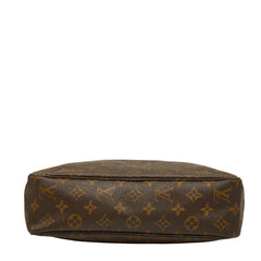 ルイ ヴィトン モノグラム トゥルース トワレット 28 セカンドバッグ クラッチバッグ M47522 ブラウン PVC レディース LOUIS VUITTON 【中古】