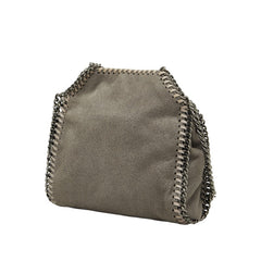 ステラマッカートニー ファラベラ タイニー シャギーディア チェーン ショルダーバッグ グレー ポリエステル レディース Stella McCartney 【中古】