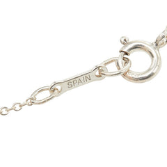 ティファニー オープンハート ペンダント ネックレス SV925 シルバー レディース TIFFANY&Co. 【中古】
