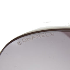 シャネル ココマーク チェーン グラデーション サングラス 5470-Q-A ホワイト プラスチック レディース CHANEL 【中古】