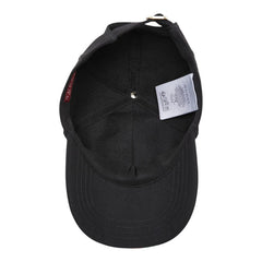 グッチ ウェブストライプ キャップ ベースボールキャップ サイズ:L 59cm 797225 ブラック マルチカラー ウール メンズ GUCCI 【中古】