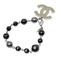 シャネル ココマーク ブレスレット 10V シルバー レディース CHANEL 【中古】