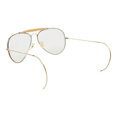 レイバン アウトドアーズマン サングラス ティアドロップ ゴールド メタル レディース Ray-Ban 【中古】