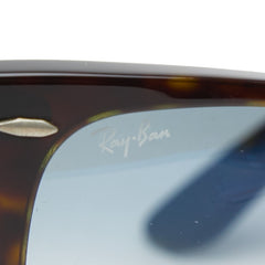 レイバン ウェイファーラー サングラス グラデーションレンズ RB2140-A グリーン系 プラスチック メンズ Ray-Ban 【中古】