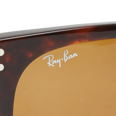 レイバン トラディショナルズ ハドソン サングラス ブラウン プラスチック レディース Ray-Ban 【中古】