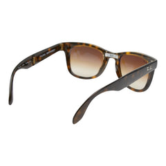 レイバン ウェイファーラー フォールディング サングラス グラデーションレンズ RB4105 ブラウン プラスチック メンズ Ray-Ban 【中古】