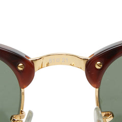 レイバン クラブマスター サングラス サーモント ブロー RB3016 ブラウン プラスチック メンズ Ray-Ban 【中古】