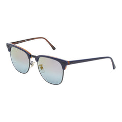 レイバン クラブマスター サングラス サーモント ブロー RB3016F ブルー ブラウン プラスチック メンズ Ray-Ban 【中古】