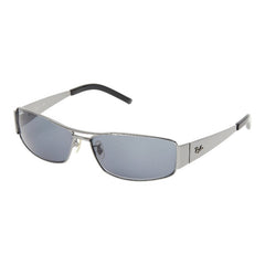 レイバン アビエータ サングラス RB3370 シルバー ブラック メタル プラスチック メンズ Ray-Ban 【中古】