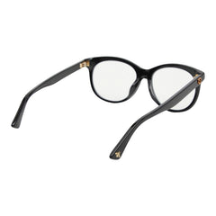 グッチ インターロッキングG ビー メガネ 度入り アジアンフィット GG0167OA ブラック プラスチック メンズ GUCCI 【中古】